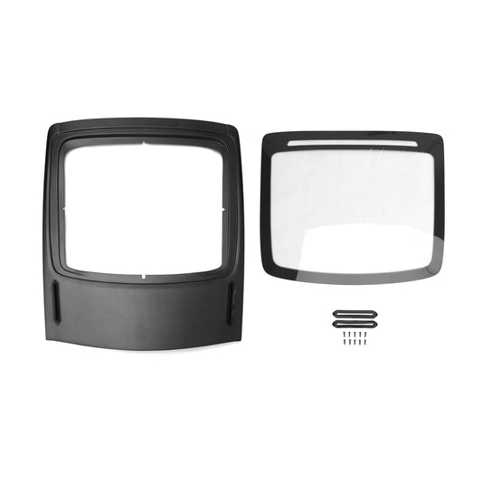 SR DRY CARBON FIBER V-FRAME TAILGATE WITH HD LIGHTWEIGHT PC GLASS [PORSCHE 718 / GT4 / RS WEISSACH PACK & STANDARD]