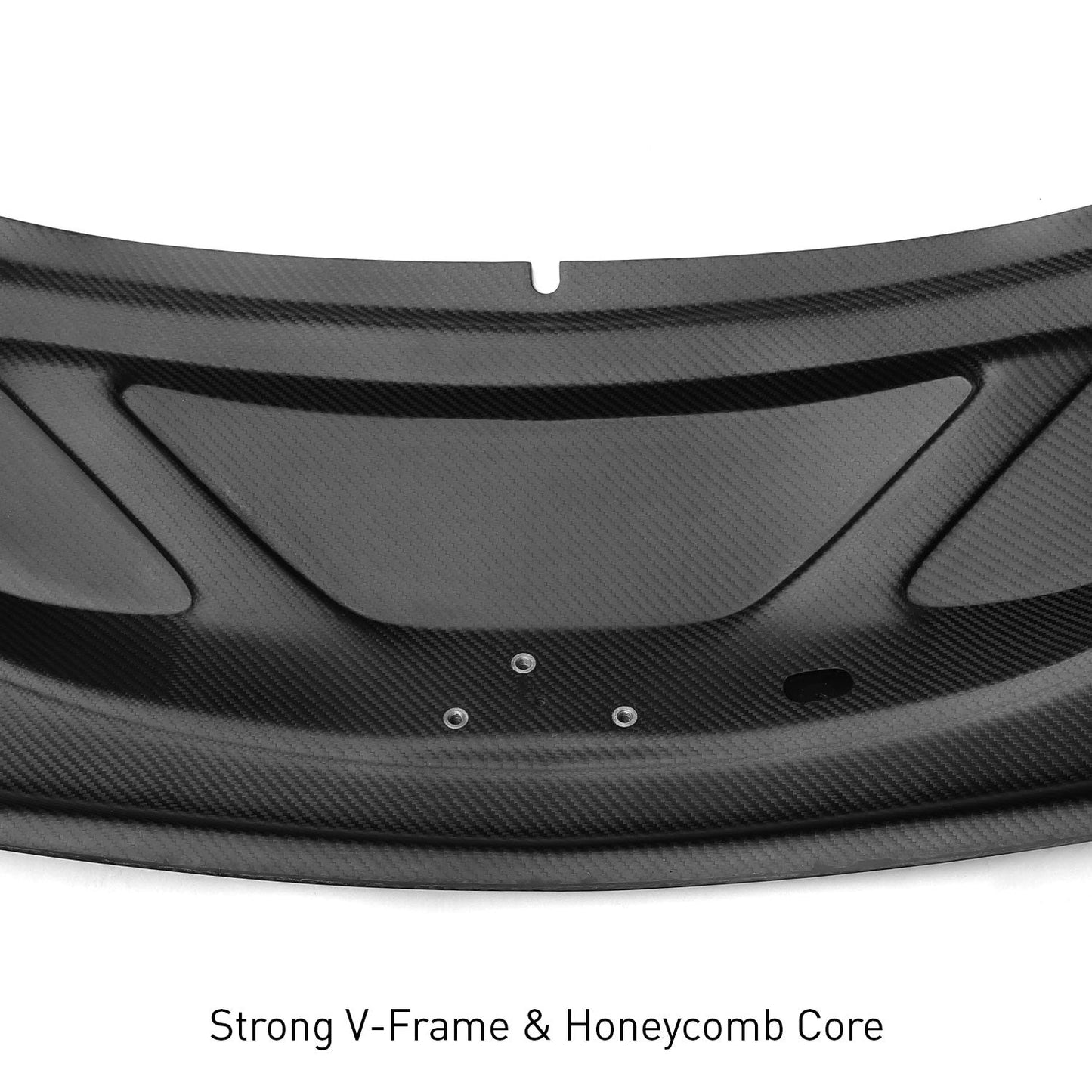 SR DRY CARBON FIBER V-FRAME TAILGATE WITH HD LIGHTWEIGHT PC GLASS [PORSCHE 718 / GT4 / RS WEISSACH PACK & STANDARD]