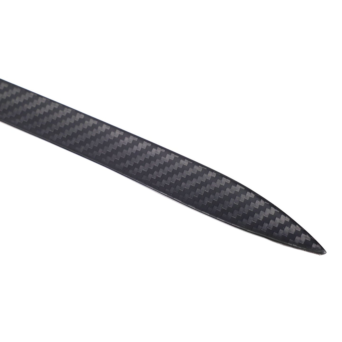 SR DRY CARBON FIBER MINI GURNEY FLAP FOR GT4 RS OEM WING [PORSCHE 718 Cayman GT4 RS]