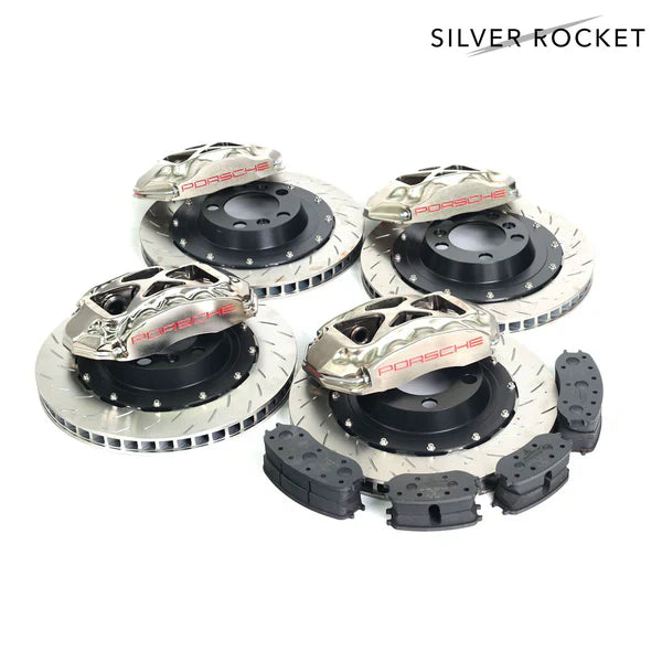 PORSCHE MOTOSPORT GT4 RS CLUBSPORT BRAKE FULL KIT (CALIPER + DISK + ENDURANCE PADS) [PORSCHE 718 / GT4 / RS / Clubsport]
