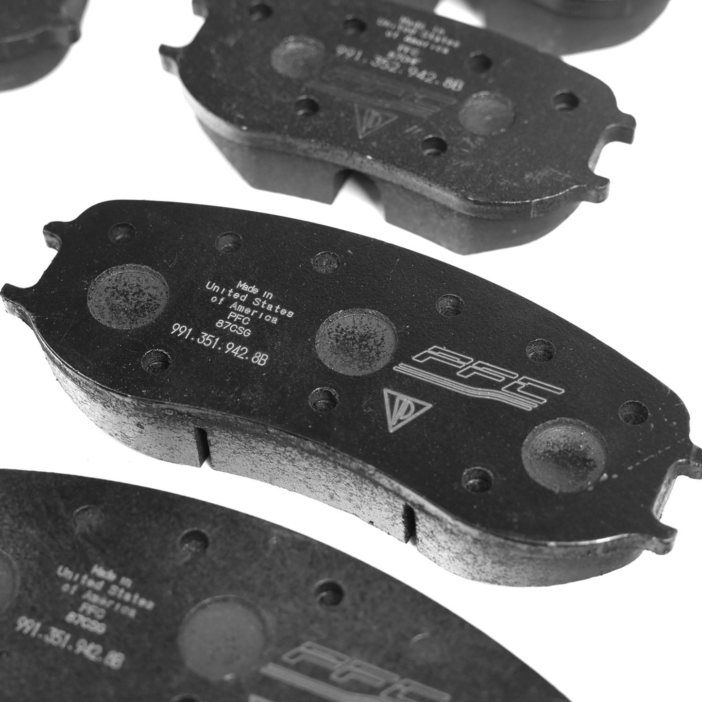 PORSCHE MOTORSPORT ENDURANCE BRAKE PADS FOR CLUBSPORT BRAKE KITS (4 WHEELS) [PORSCHE 718 / GT4 / RS / Clubsport]