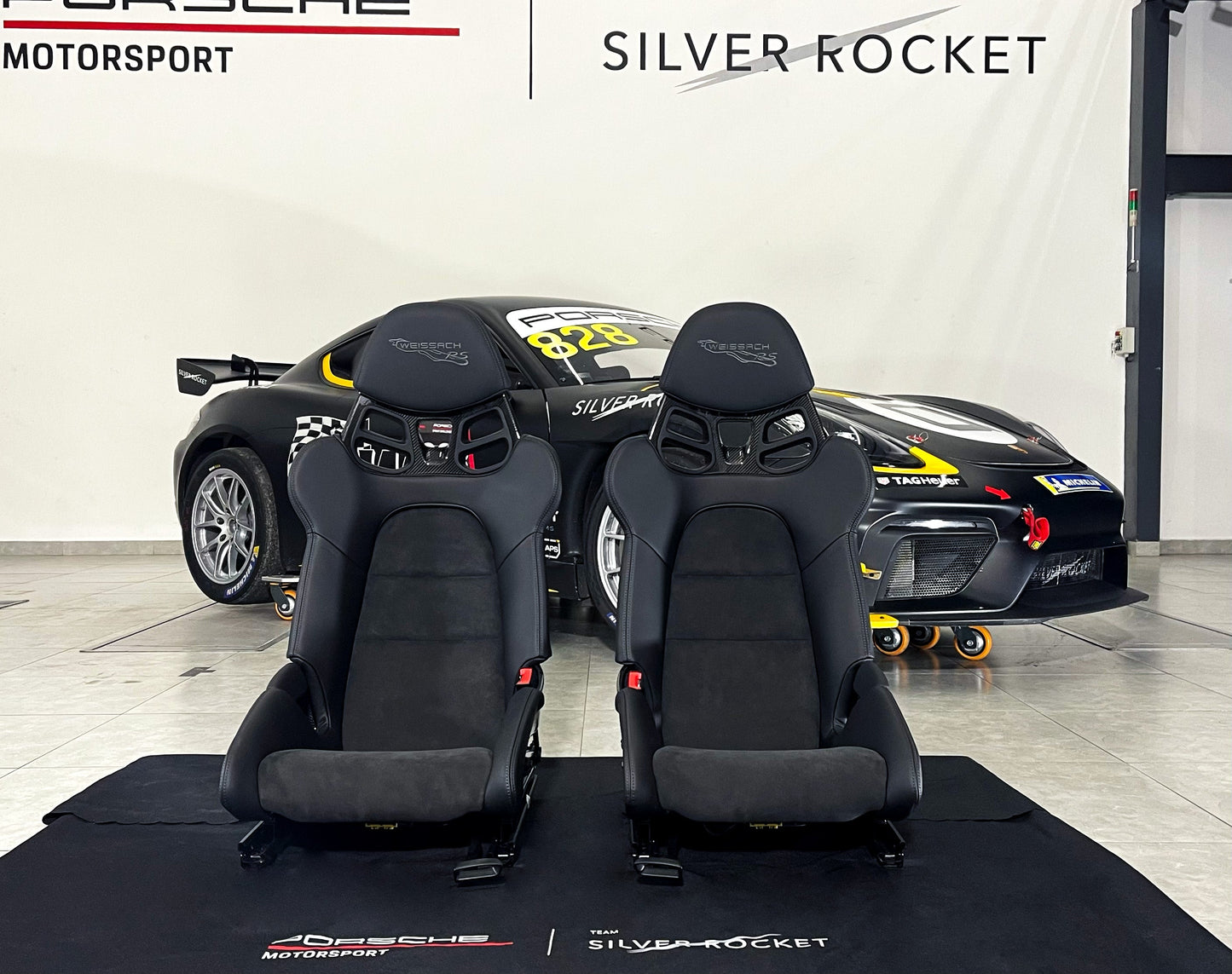 WEISSACH PORSCHE GT4 RS LWB SEATS - 99152140190A3G [PORSCHE 718/981/991/992]