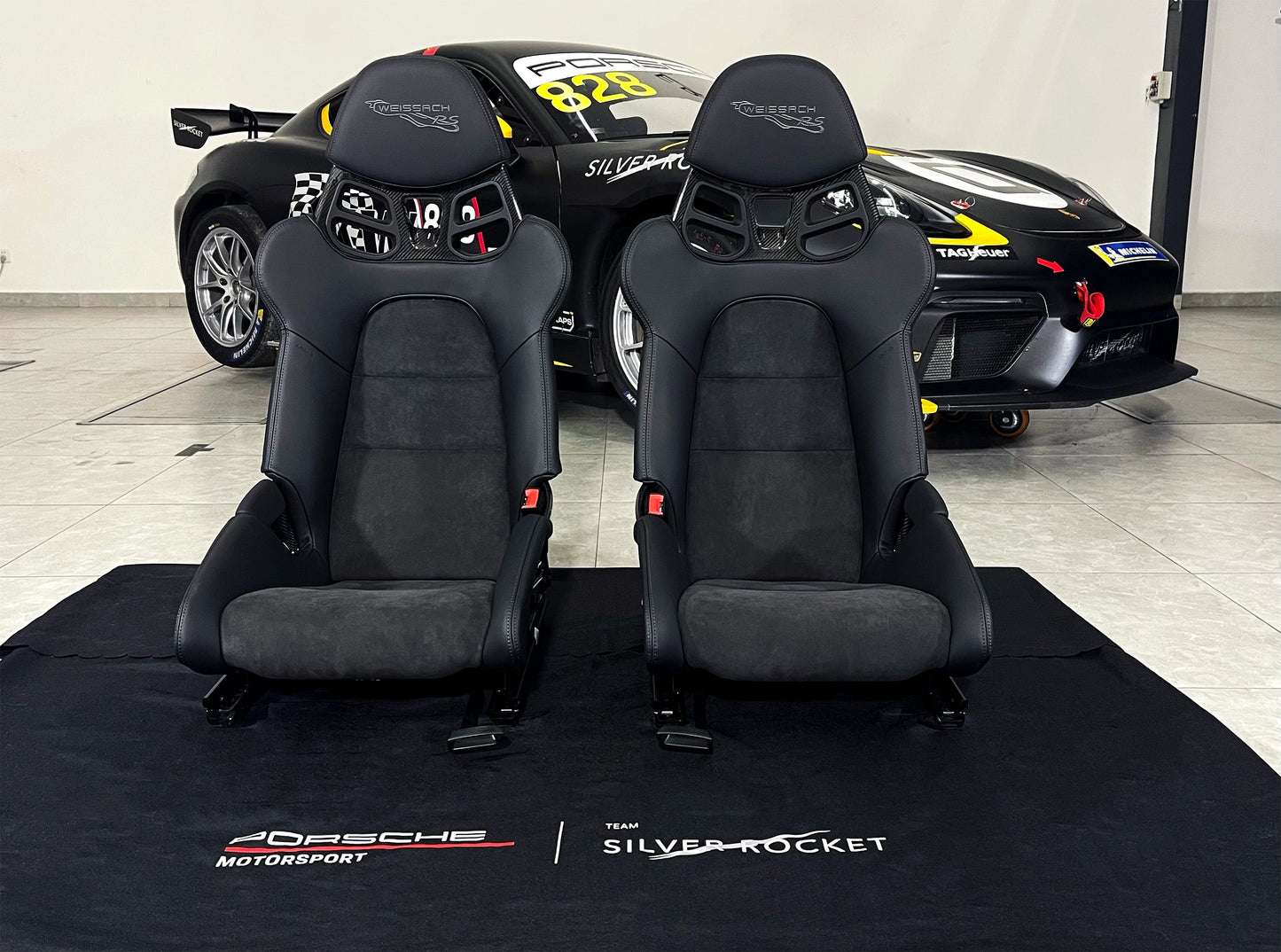 WEISSACH PORSCHE GT4 RS LWB SEATS - 99152140190A3G [PORSCHE 718/981/991/992]