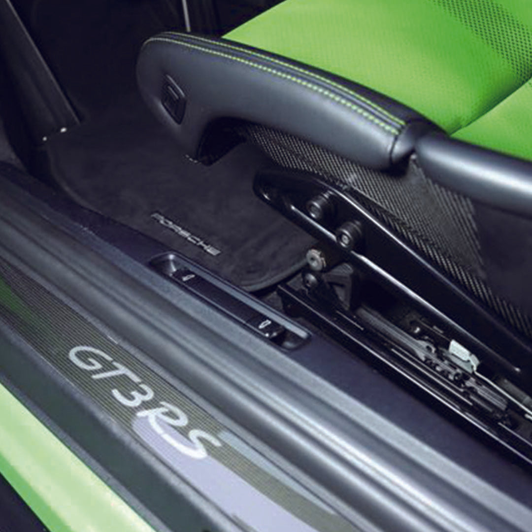 SR PORSCHE LWB SEAT ANGLE ADJUSTER - TC4 TITANIUM [PORSCHE 718 GT4 RS, 991 GT3 RS, 991 GT2 RS]
