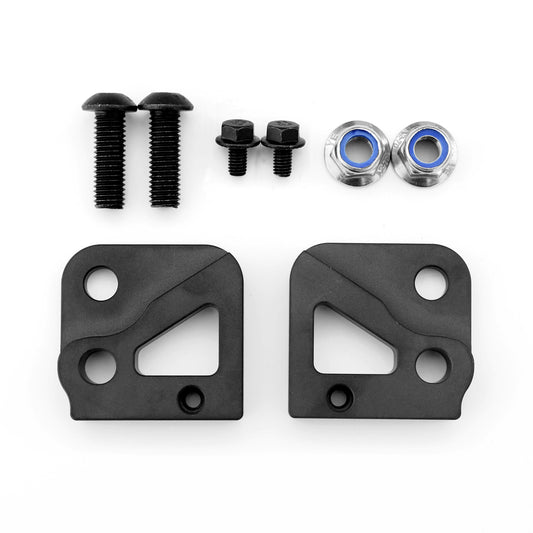 SR PORSCHE LWB SEAT ANGLE ADJUSTER - TC4 TITANIUM [PORSCHE 718 GT4 RS, 991 GT3 RS, 991 GT2 RS]