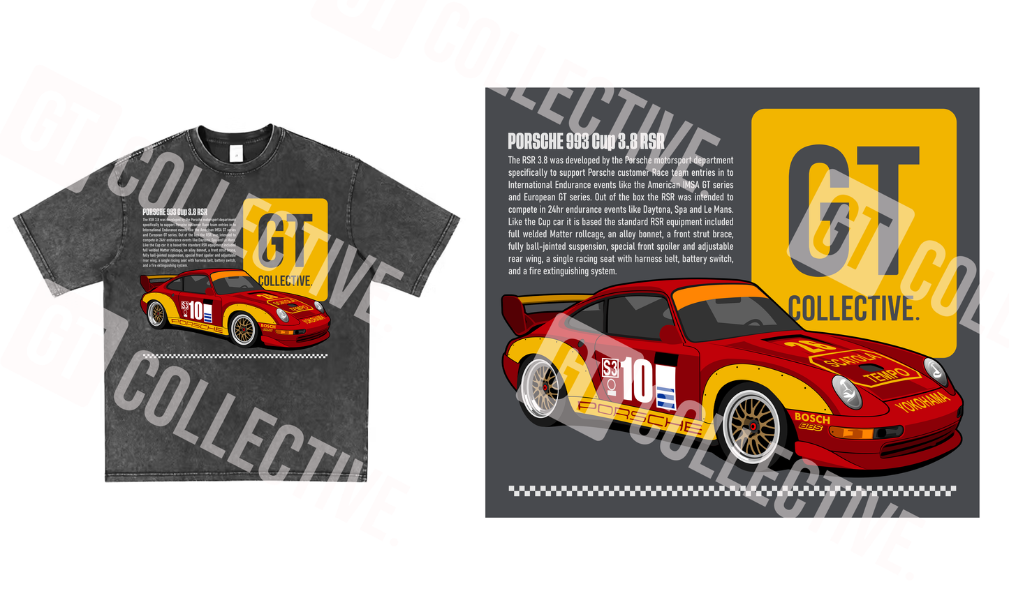 GT-C Porsche 993 RSR Merch Tee