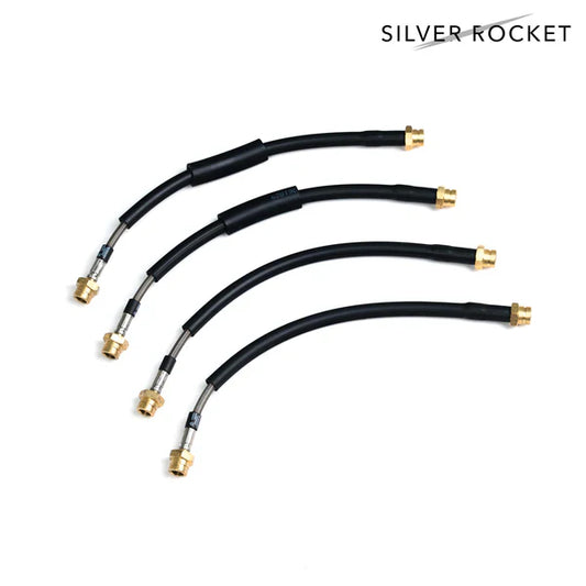 GT4 RS BRAIDED BRAKE LINE SET FRONT&BACK [MANTHEY RACING]