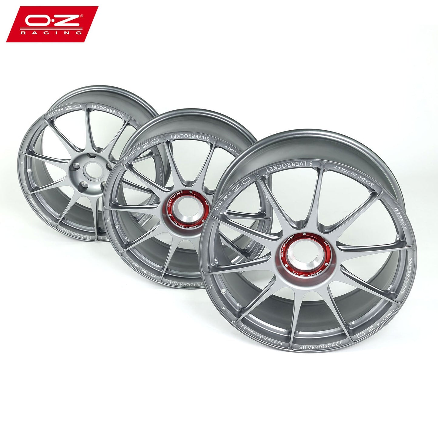 SR x OZ Racing PFC BRAKE KIT READY CENTER LOCK FORGED RIMS FOR GT4 RS 20 INCH / 19 INCH [PORSCHE 718 GT4 RS]