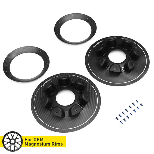 SR DRY CARBON FIBER R-HR AERODISC (for Magnesium Rims) [PORSCHE 718 GT4 RS]