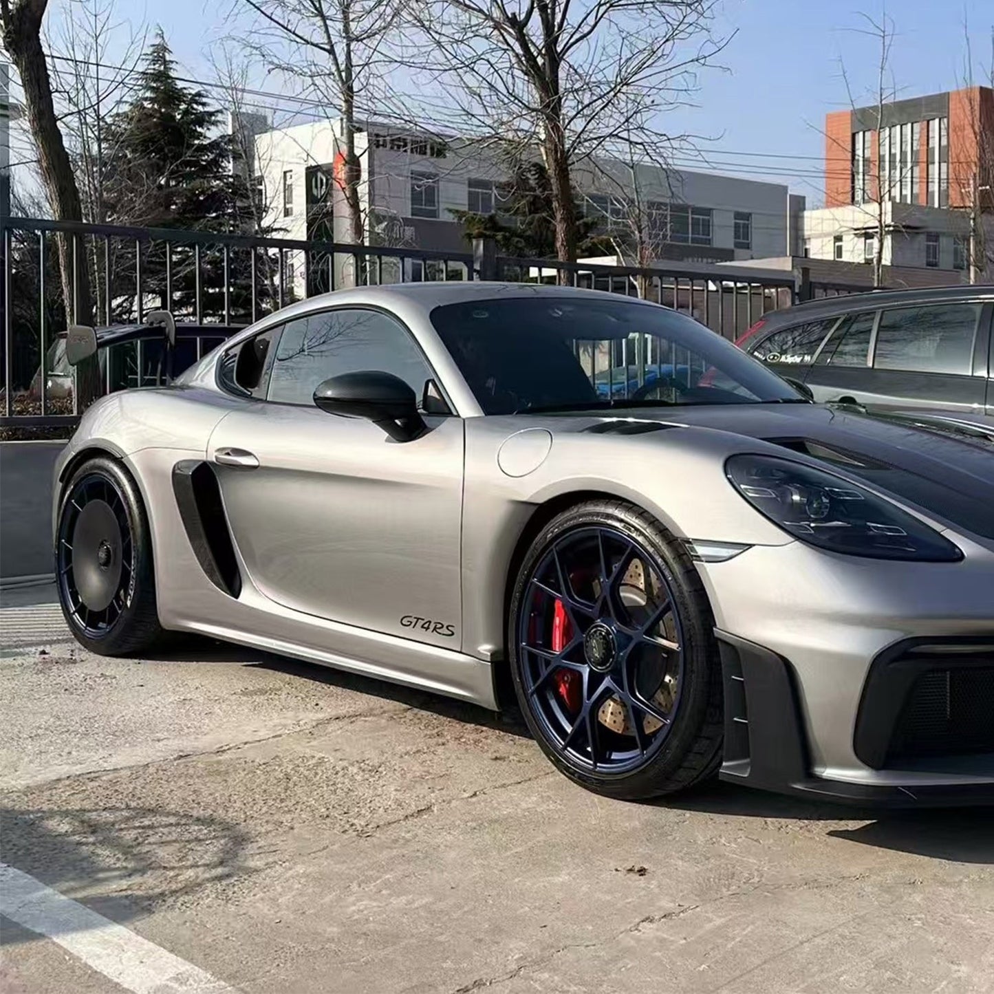 SR DRY CARBON FIBER R-HR AERODISC (for Magnesium Rims) [PORSCHE 718 GT4 RS]
