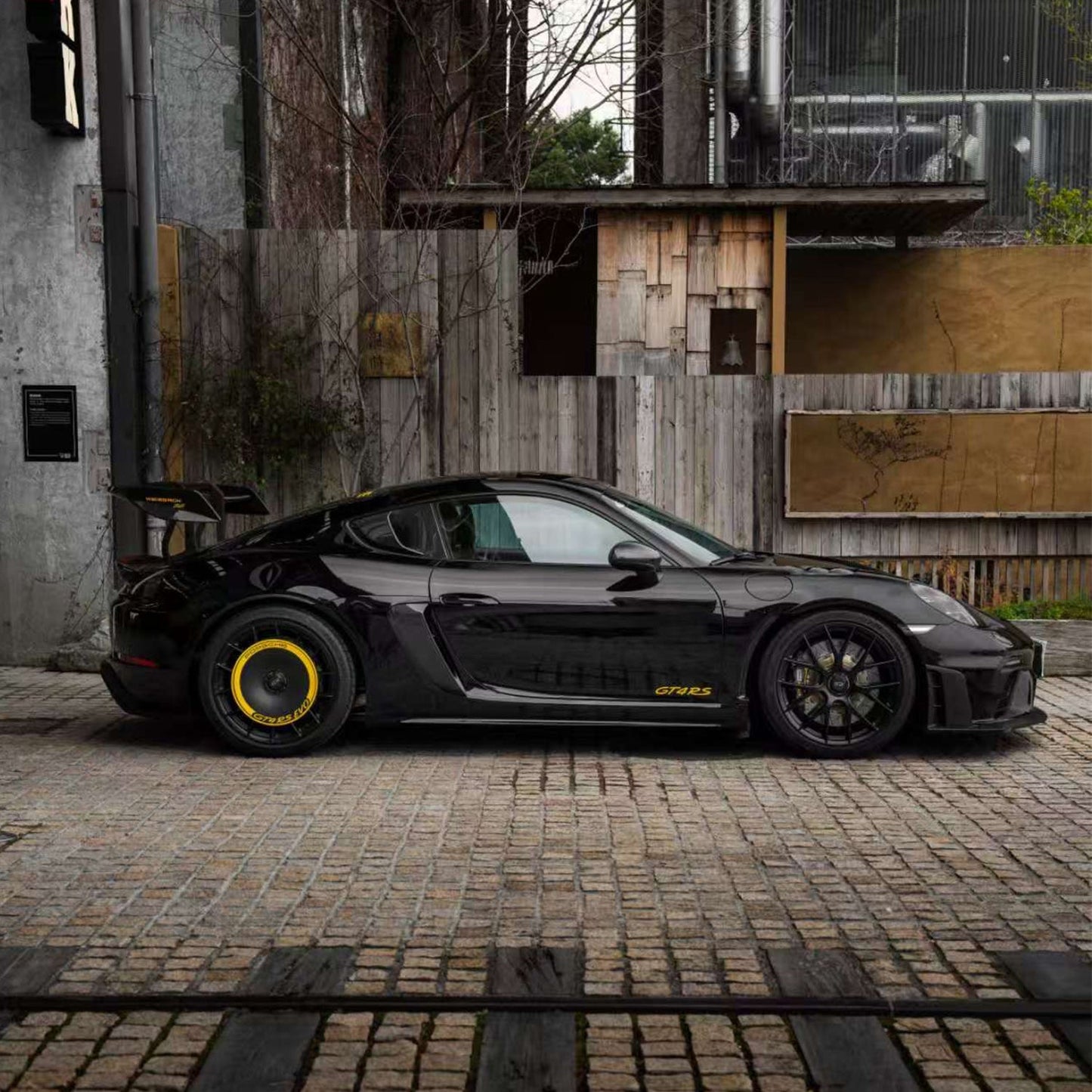 SR DRY CARBON FIBER R-HR AERODISC (for Magnesium Rims) [PORSCHE 718 GT4 RS]