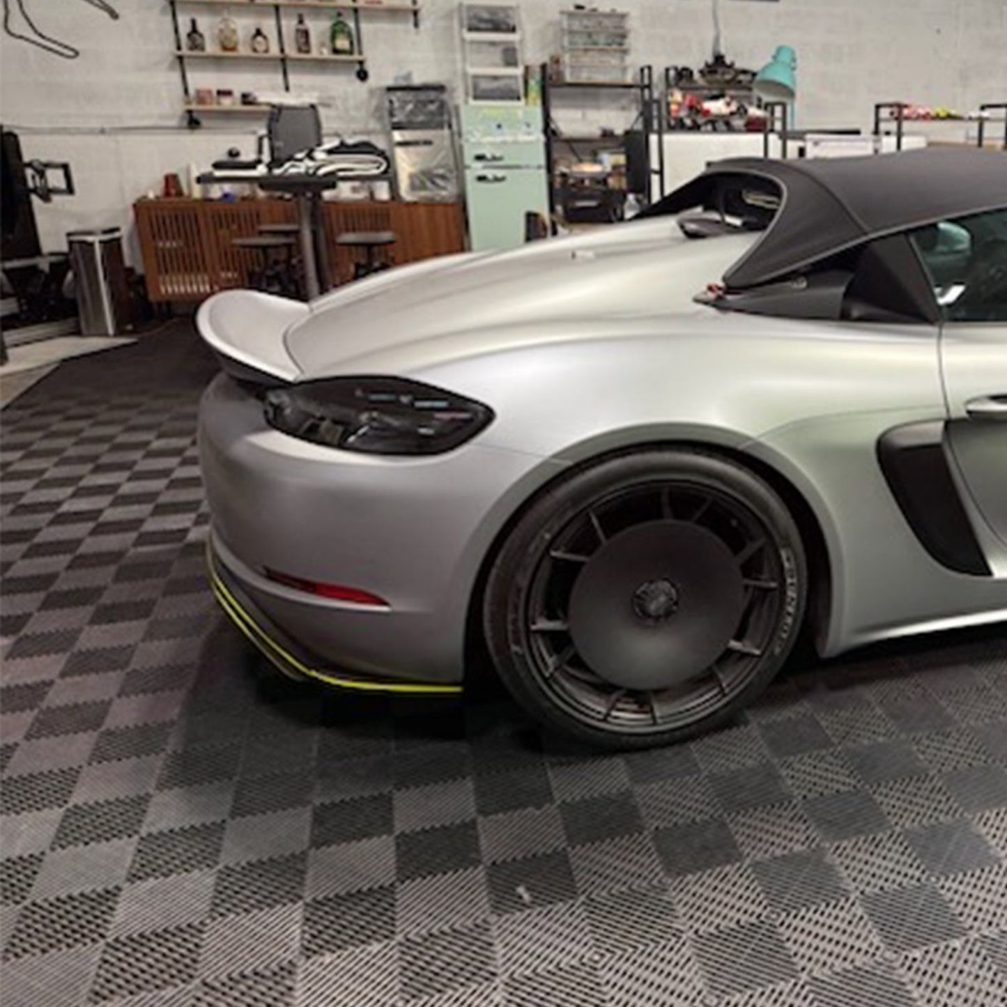 SR DRY CARBON FIBER R-HR AERODISC (for Magnesium Rims) [PORSCHE 718 GT4 RS]