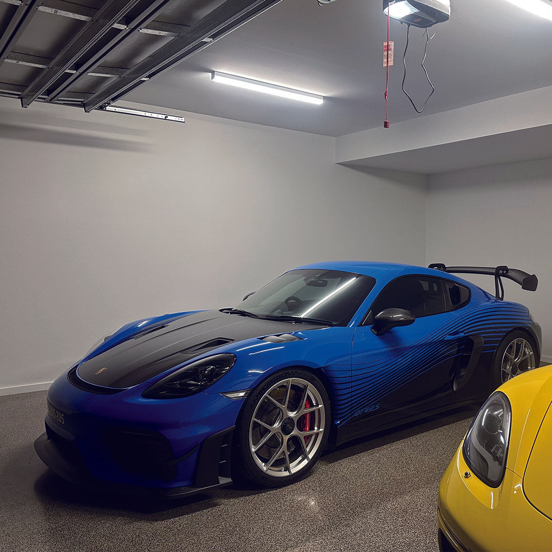SR DRY CARBON FIBER CLUBSPORT DIVE PLANE & LOWER SIDE SPOILER PACK [PORSCHE 718 Cayman GT4 RS Clubsport]
