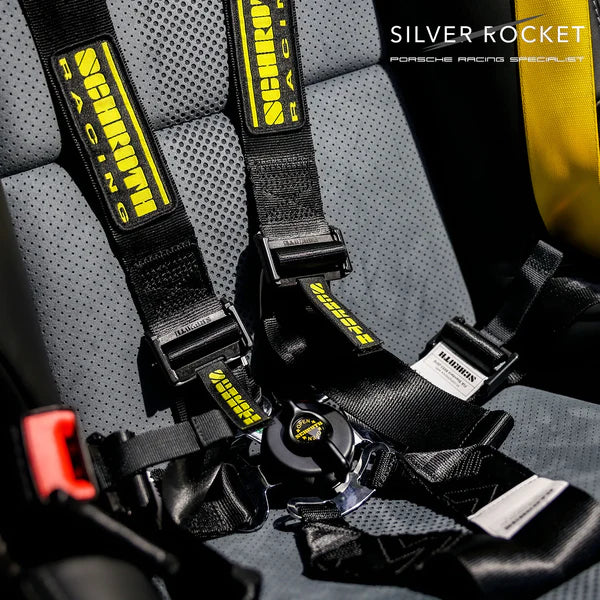 GT4 RS 6-POINT RACING HARNESS PACK - 9GT857705A WITH MOUNTING KIT (FACTORY CLUBSPORT PACKAGE) - 98180301580 [MANTHEY RACING]